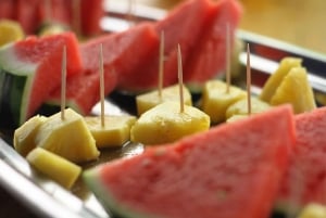 Ibiza: rejs wycieczkowy o zachodzie słońca z sportami wodnymi, otwartym barem i tapas