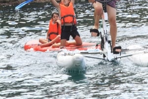 Ibiza: rejs wycieczkowy o zachodzie słońca z sportami wodnymi, otwartym barem i tapas