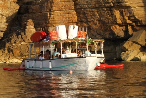 Ibiza: rejs wycieczkowy o zachodzie słońca z sportami wodnymi, otwartym barem i tapas