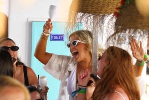 Ibiza: rejs wycieczkowy o zachodzie słońca z sportami wodnymi, otwartym barem i tapas
