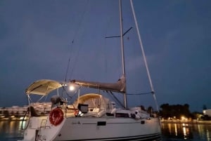 Ibiza: Sunset boat trip with appetizers, only up to 6 guests