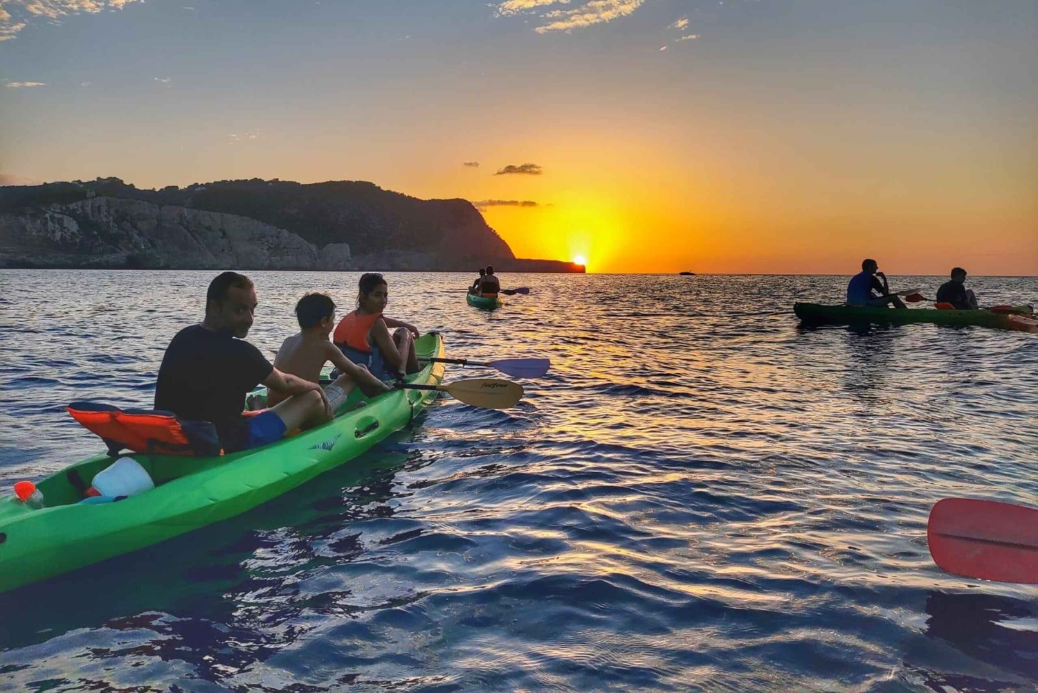 Ибица: каякинг на закате