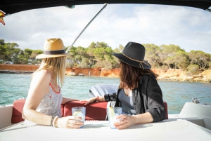 Ibiza: 'sunset' tour from the sea in a private boat