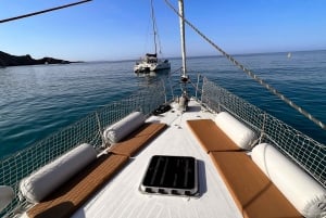 Noleggio barche a vela per un giorno; da Ibiza a Formentera (andata e ritorno)