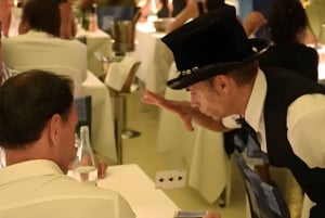 Ibiza Town: Rigatoni Dinner Show with 3-Course Meal & Wine