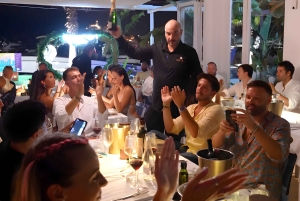 Ibiza Town: Rigatoni Dinner Show with 3-Course Meal & Wine