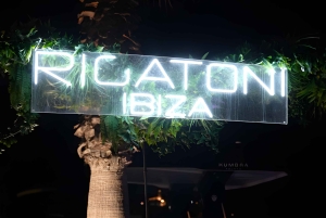 Ibiza Town: Rigatoni Dinner Show with 3-Course Meal & Wine