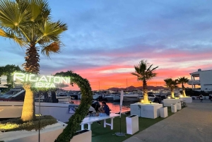 Ibiza Town: Rigatoni Dinner Show with 3-Course Meal & Wine