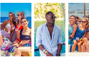 Ибица: VIP-вечеринка на катамаране с барбекю и напитками