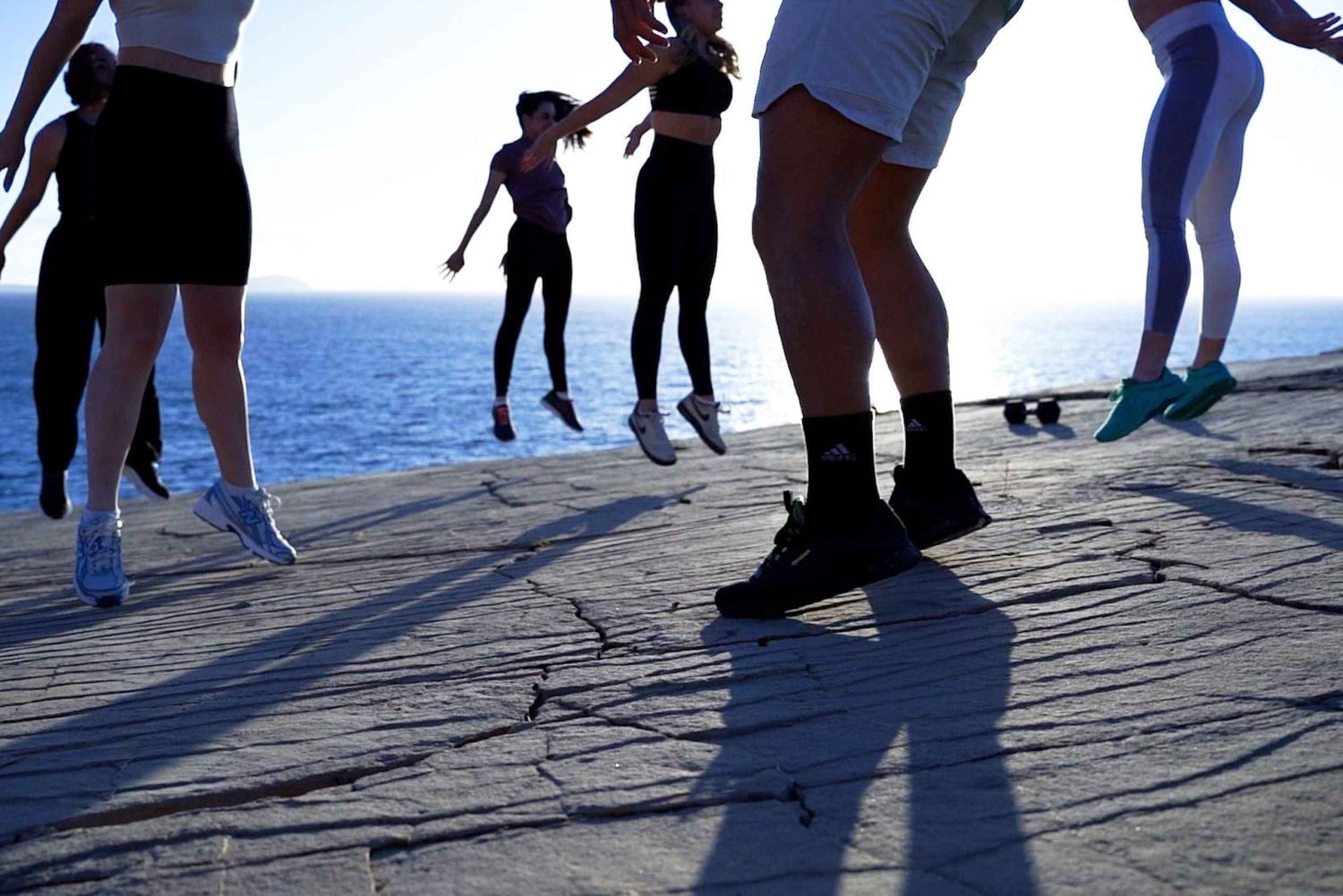 Zachodnie wybrzeże Ibizy: wędrówka i fitness – energetyzująca sesja HIIT