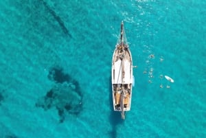 Ibiza Wooden Sail Boat Trip to Formentera