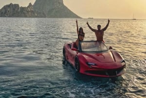 JetCar excursion - Super Sport SVJ or SF90 on water in Ibiza