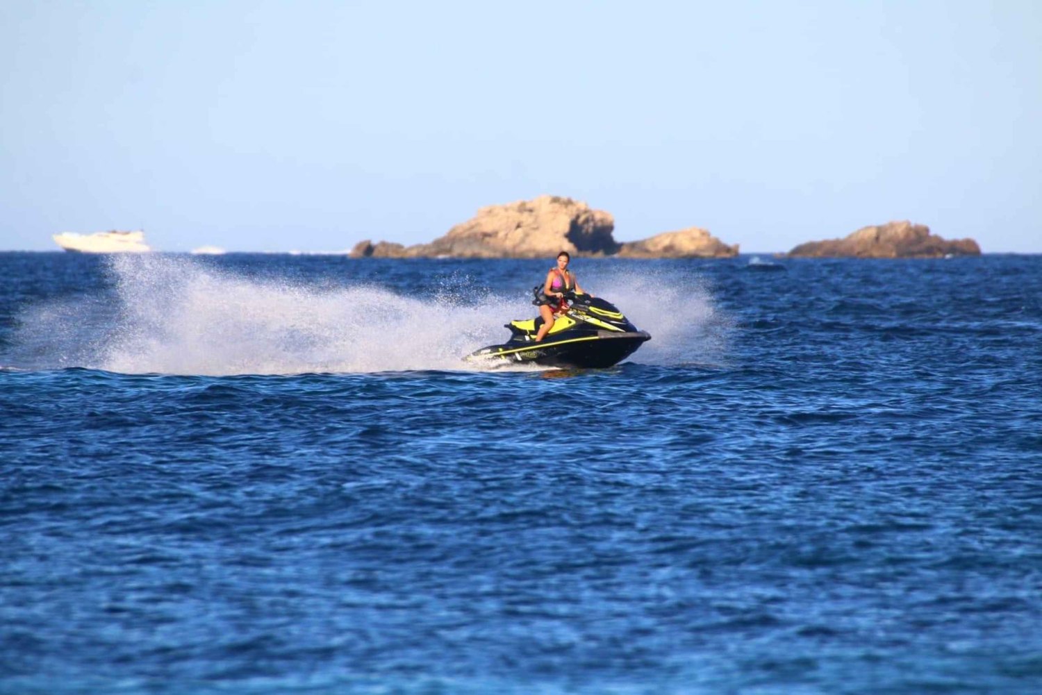 Ibiza: Passeio de moto de água na Praia d'en Bossa