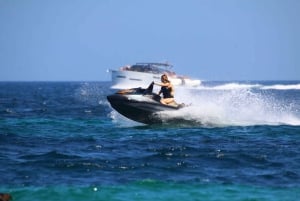 Ibiza: Przejażdżka skuterem wodnym w Playa d'en Bossa