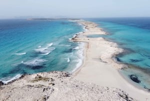 Depuis Playa d'en Bossa/Figueretes : aller-retour en ferry à Formentera