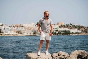 Sessão fotográfica privada de férias com fotógrafo em Ibiza