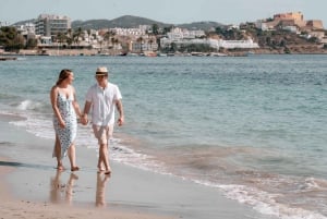 Sessão fotográfica privada de férias com fotógrafo em Ibiza