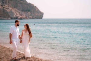 Sessão fotográfica privada de férias com fotógrafo em Ibiza