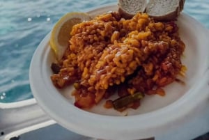 San Antonio: Es Vedrà, Formentera-tur med mad og drikke