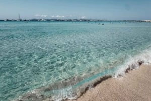 San Antonio: Es Vedrà, Formentera-tur med mad og drikke