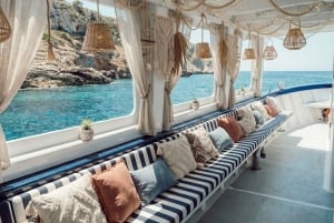 San Antonio: Formentera & Es Vedrà Day Boat Tour with Meals