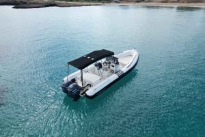 San Antonio: Private Boat Experience with Paddle Surfing and Snorkeling