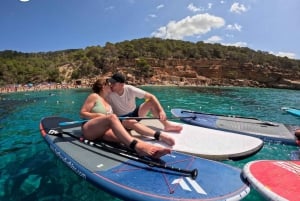 SANT ANTONI: ALL INCLUDED PADDLE SURF&SNORKEL TOUR BOAT