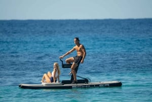 Ibiza: aluguel de barco com 6 atividades aquáticas