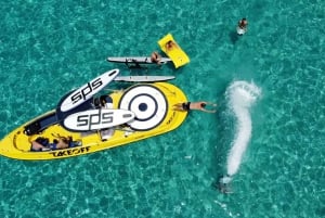 Ibiza: aluguel de barco com 6 atividades aquáticas