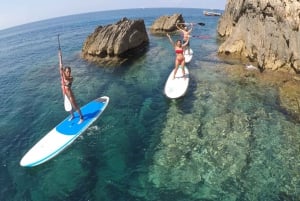 Ibiza: SUP- og snorkeltur i båd