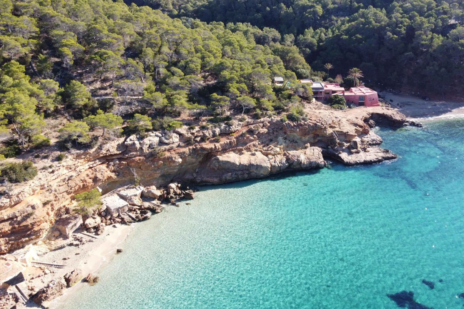 Sant Antoni: Round-Trip Ferry Transfer to Cala Salada Beach