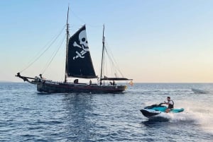 Santa Eulalia: Jetskidtur med valfri delfinsökning