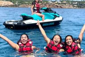 Santa Eulalia: Jetskidtur med valfri delfinsökning