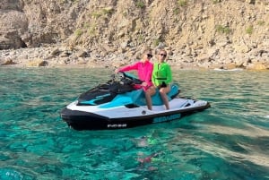 Santa Eulalia: Jetskidtur med valfri delfinsökning