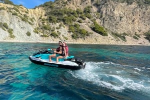 Santa Eulalia: Jetskidtur med valfri delfinsökning