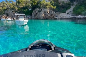 Santa Eulalia: Jetskidtur med valfri delfinsökning