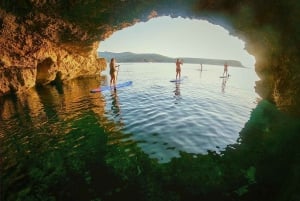 TOUR DE PADDLE SURF AU COUCHER DU SOLEIL DANS LES MEILLEURS ENDROITS MAGIQUES