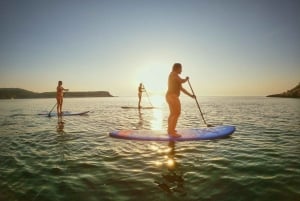 PADDLE SURF-TUR VED SOLNEDGANG PÅ DE BEDSTE MAGISKE STEDER