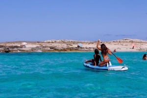 Ibiza: Formentera-krydstogt med drinks, frokost og snorkling