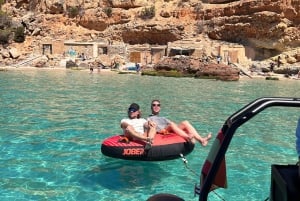 Ibiza : private all-in boat trip on the south west coast