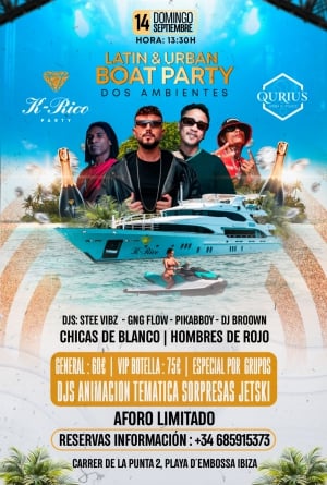LATIN & URBAN BOAT PARTY