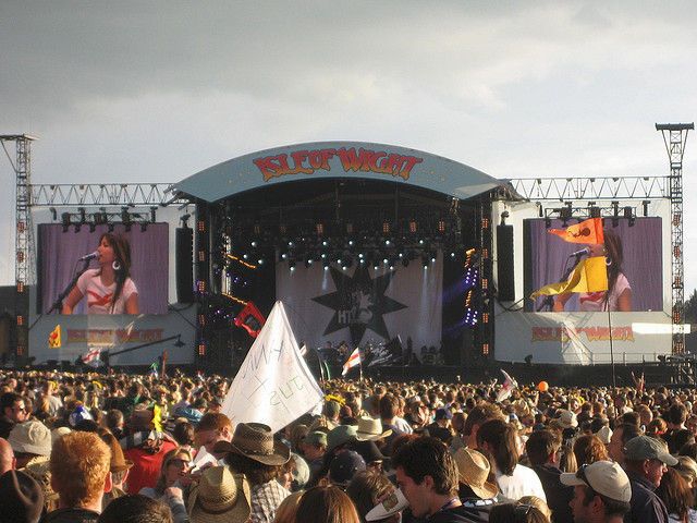 Isle of Wight Festival - flickr credit davidcjones
