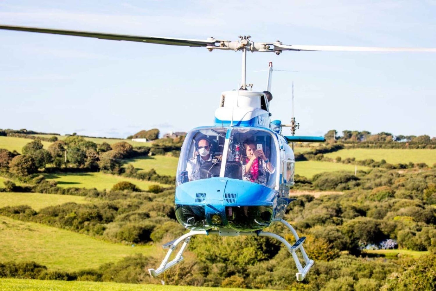 Cornualles: vuelo en helicóptero desde St. Ives