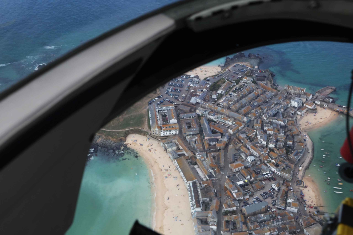 Cornualles: vuelo en helicóptero desde St. Ives