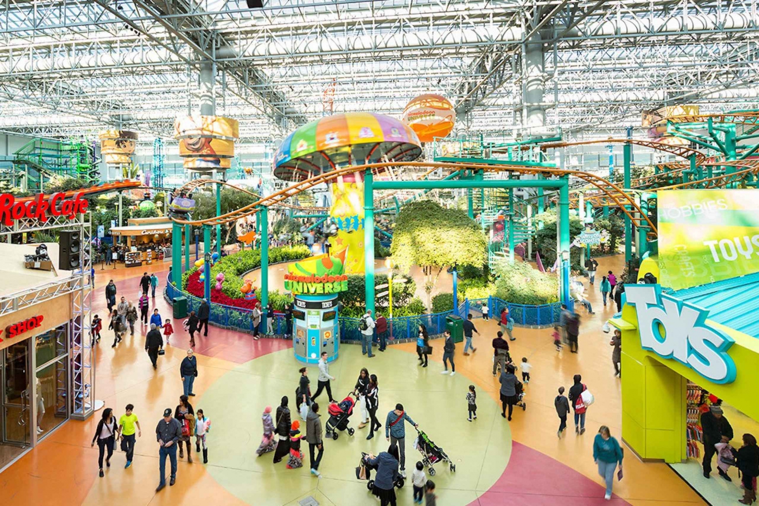 Mall of America: Nickelodeon Universe onbeperkte ritpas