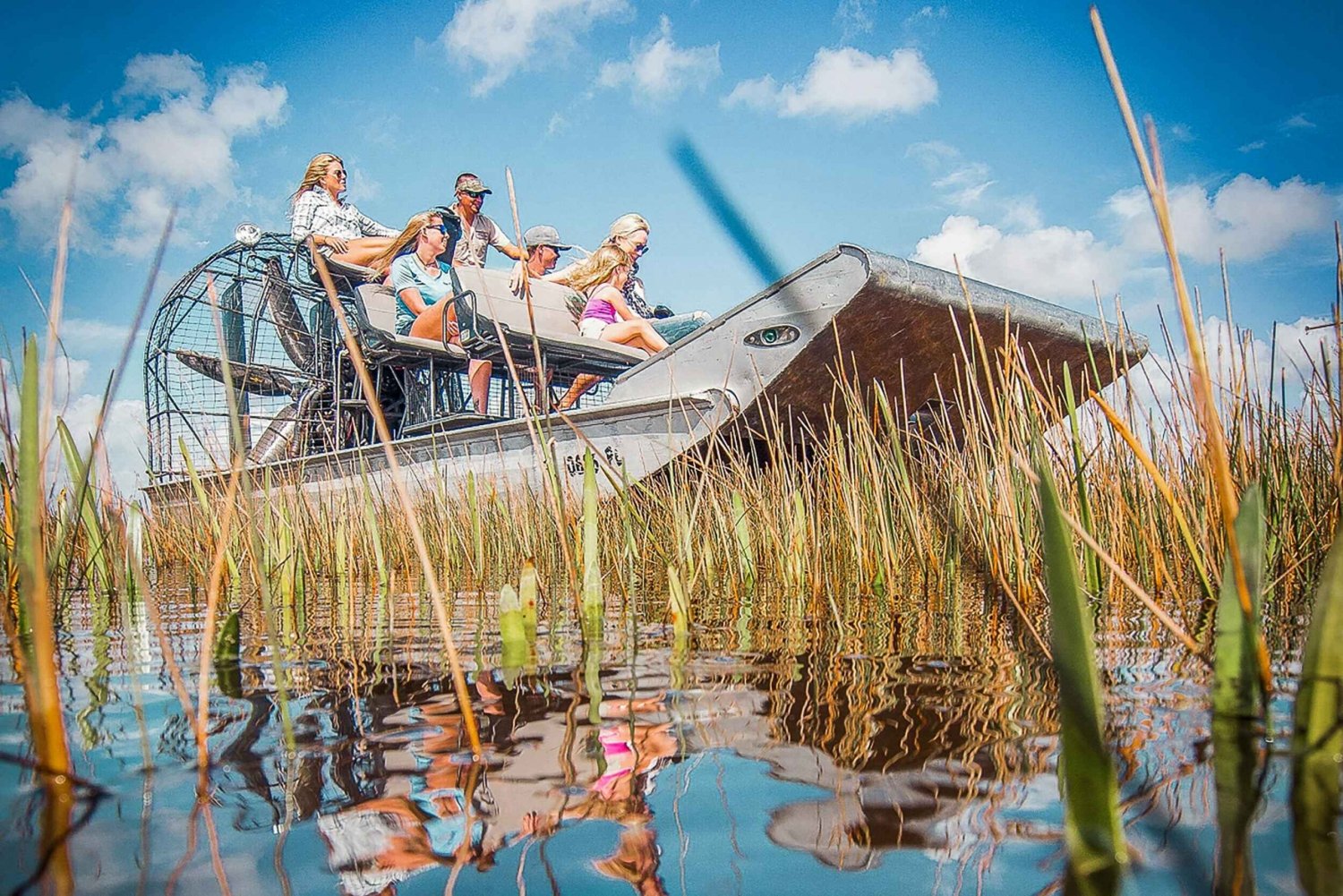 Miami: Excursión en hidrodeslizador por el Parque Nacional de los Everglades y Espectáculo de Fauna Salvaje