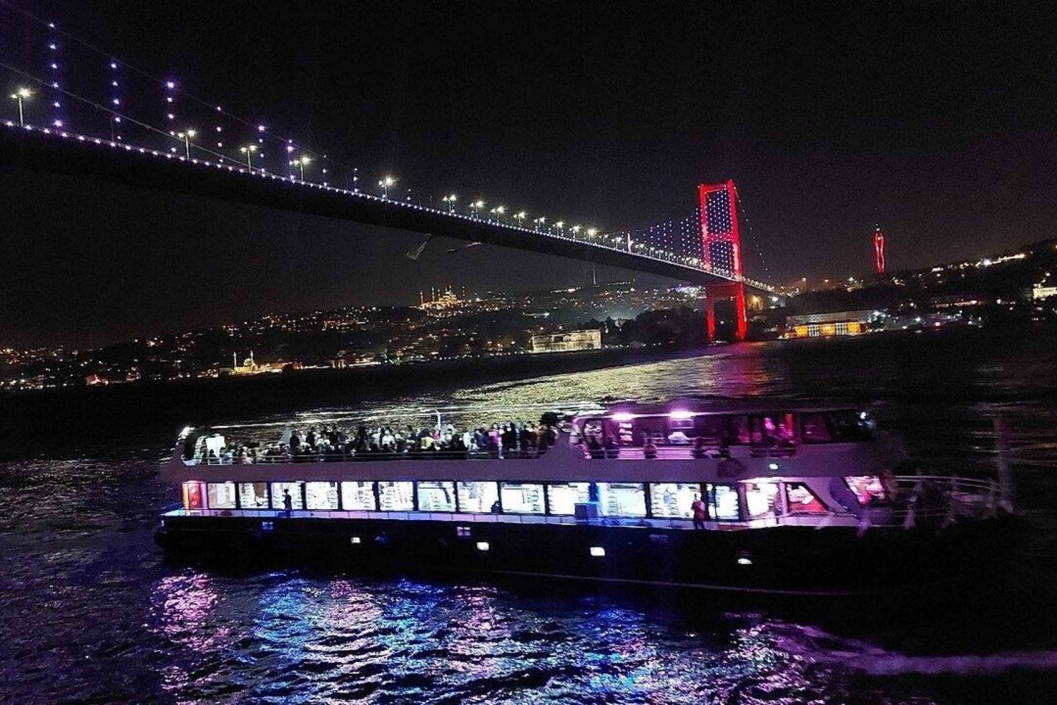 All Inclusive; Istanbul Bosphorus Dinner Cruise w/live shows