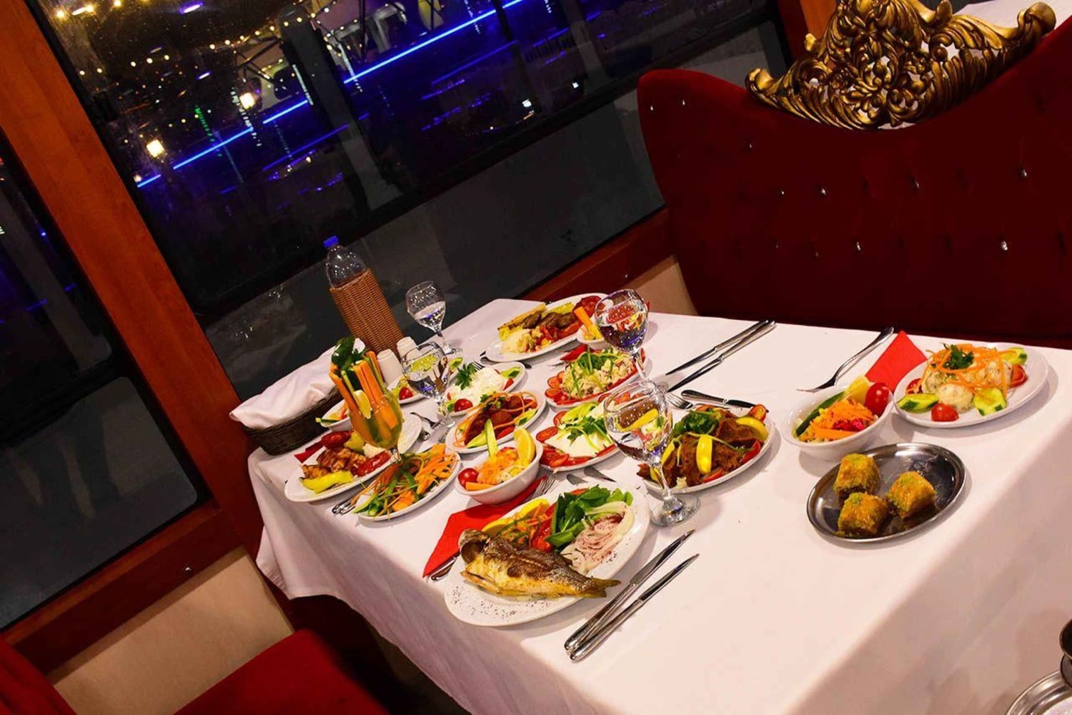 All Inclusive; Istanbul Bosphorus Dinner Cruise w/live shows
