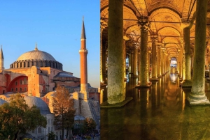 Basilica Cistern & Hagia Sophia with Optional Topkapi Palace