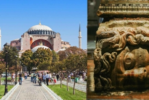 Basilica Cistern & Hagia Sophia with Optional Topkapi Palace